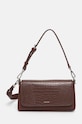 Calvin Klein torebka nie mieści A4 brązowy K60K612111