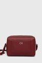 Kabelka Calvin Klein imitácia kože burgundské K60K612274