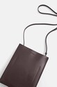 Doplnky Kožená kabelka Calvin Klein K60K612649 hnedá