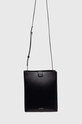 Calvin Klein torebka skórzana czarny K60K612649