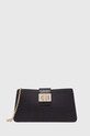 Furla poseta de piele uni negru WE00592.ARE000.O6000