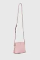 Δερμάτινη τσάντα Furla ροζ