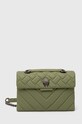 Кожаная сумочка Kurt Geiger London LEATHER KENSINGTON BAG кожа зелёный 539976109