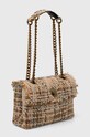 Kurt Geiger London torebka TWEED KENSINGTON BAG 2062643609 beżowy AW24