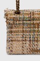 Akcesoria Kurt Geiger London torebka TWEED KENSINGTON BAG 2062643609 beżowy