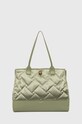 Kurt Geiger London torebka RECYCLED SQ SHOPPER mieści A4 zielony 9969076229