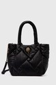 Kurt Geiger London poseta de piele KENSINGTON M SHOPPER PUFF uni negru 2737200109