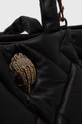 Accesorii Kurt Geiger London poseta de piele KENSINGTON M SHOPPER PUFF 2737200109 negru