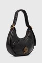 Шкіряна сумочка Kurt Geiger London KENSINGTON PUFF SM HOBO 2711400109 чорний AW24