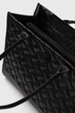 Kožená kabelka Kurt Geiger London KENSINGTON SQ TOTE DR 2712400109 čierna