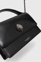 Doplnky Kožená kabelka Kurt Geiger London BOND TOP HANDLE BAG 2735500109 čierna