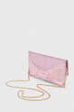 Accesorii Patrizia Pepe poseta piele 8B0050.L112 roz