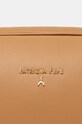 Кожаная сумочка Patrizia Pepe 8B0192.L113 бежевый