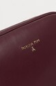 Patrizia Pepe torebka skórzana bordowy 8B0192.L113