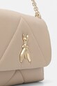 Аксессуары Кожаная сумочка Patrizia Pepe 8B0195.L006 бежевый
