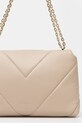 Кожаная сумочка Patrizia Pepe бежевый 8B0195.L006