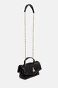 Δερμάτινη τσάντα Patrizia Pepe 8B0201.L113 μαύρο AW24