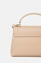 Kožená kabelka Patrizia Pepe béžová 8B0209.L001