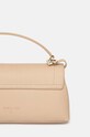Kožená kabelka Patrizia Pepe béžová 8B0211.L001