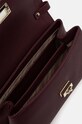 Kožna torba Patrizia Pepe 8B0211.L001 bordo