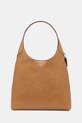 Coach poseta de piele uni maro CU044