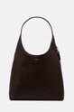 Coach poseta de piele uni maro CU044