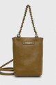 Шкіряна сумочка Gianni Chiarini CAMILLA лицьова шкіра зелений BS.9590/COMM.GRN
