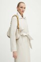 Δερμάτινη τσάντα Gianni Chiarini HELENA ROUND BS.6766.PRCK μπεζ