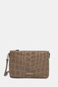 Gianni Chiarini torebka zamszowa NORA POUCH nie mieści A4 zielony BS.10225.CM.PL