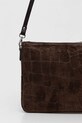 Аксессуары Замшевая сумочка Gianni Chiarini NORA POUCH BS.10225.CM.PL коричневый