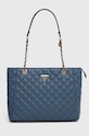 Kabelka Guess GIULLY vejde se A4 modrá HWQG87.48240