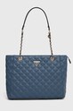 Kabelka Guess GIULLY vejde se A4 modrá HWQG87.48240