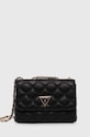 Kabelka Guess GIULLY jednofarebný čierna HWQG87.48740