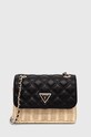 Kabelka Guess GIULLY imitácia kože čierna HWSQ87.48170