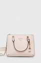 Τσάντα Guess ILIA απομίμηση λείου δέρματος μπεζ HWVG85.69050