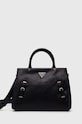 Τσάντα Guess LEVIA απομίμηση λείου δέρματος μαύρο HWBS85.01060