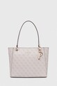 Τσάντα Guess NOELLE απομίμηση λείου δέρματος ροζ HWBD78.79250