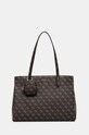 Kabelka Guess vzorovaný hnedá HWQG90.06230