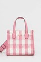 Guess torebka SILVANA nie mieści A4 różowy HWGG86.65770