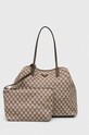 Kabelka Guess vzorovaný béžová HWJT93.44290