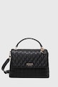 Kabelka Guess YARMILLA jednofarebný čierna HWGG93.22200