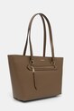 Kožená kabelka Dkny R42A3E20 hnedá AW24