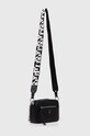 Kožna torba Dkny R42ELF44 crna AW24