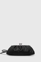 Kožna torba Weekend Max Mara bez uzorka crna 2425516094600
