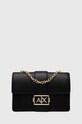 Armani Exchange torebka aplikacja czarny 949167.4F786