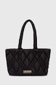 Torba Love Moschino imitacija zrnate kože crna JC4158PP1L