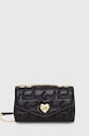 Torba Love Moschino bez uzorka crna JC4125PP1L