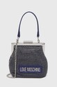 Love Moschino borsetta tessile blu navy JC4043PP1L
