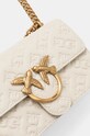Кожаная сумочка Pinko бежевый 100074.A1YB