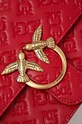 Шкіряна сумочка Pinko червоний 100941.A1YB